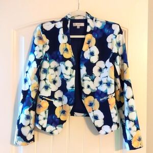 Ovi Open Floral Blazer